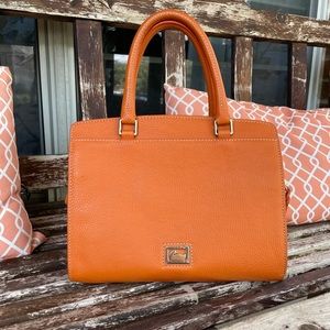 ✨SOLD✨Dooney & Bourke Small Blair Orange Handbag